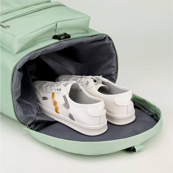 Travel Passions - Pink Portable Multifunctional Duffle Backpack main image 3